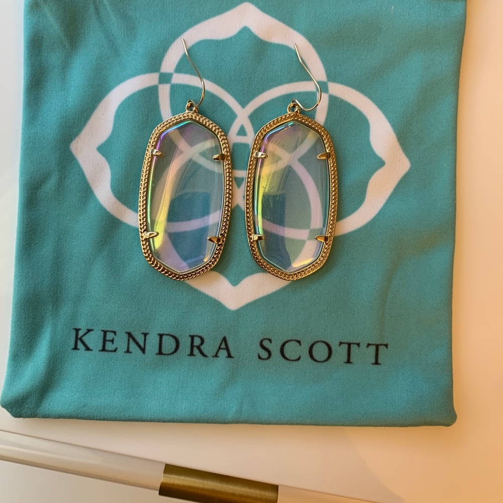 Kendra Scott Large Elle Iridescent Earrings